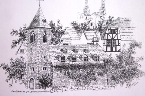 German City (Drawing)